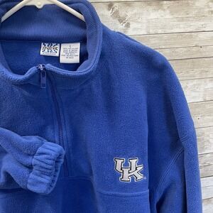 Vintage UK Wildcats Mens L Sweatshirt Fleece Pullover Blue K‎ Sport By Dawahares